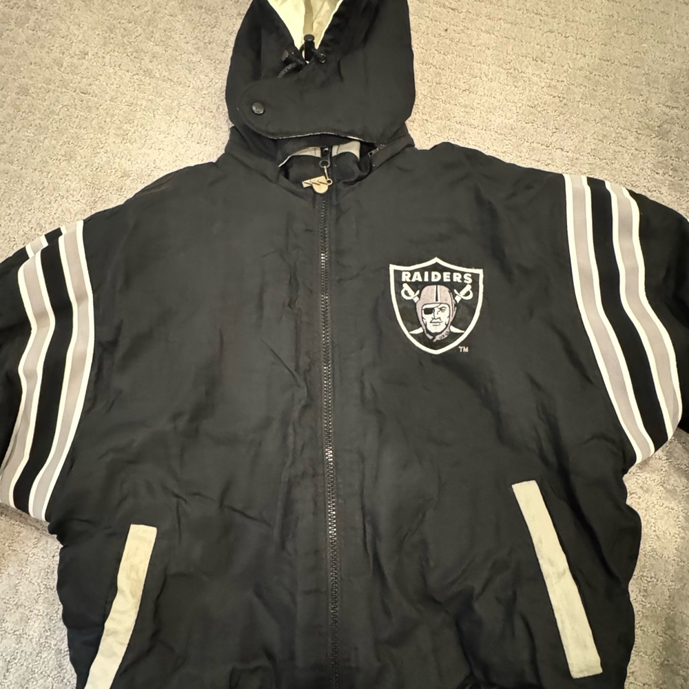 Collectible NFL Experience Raiders Reversible Parca